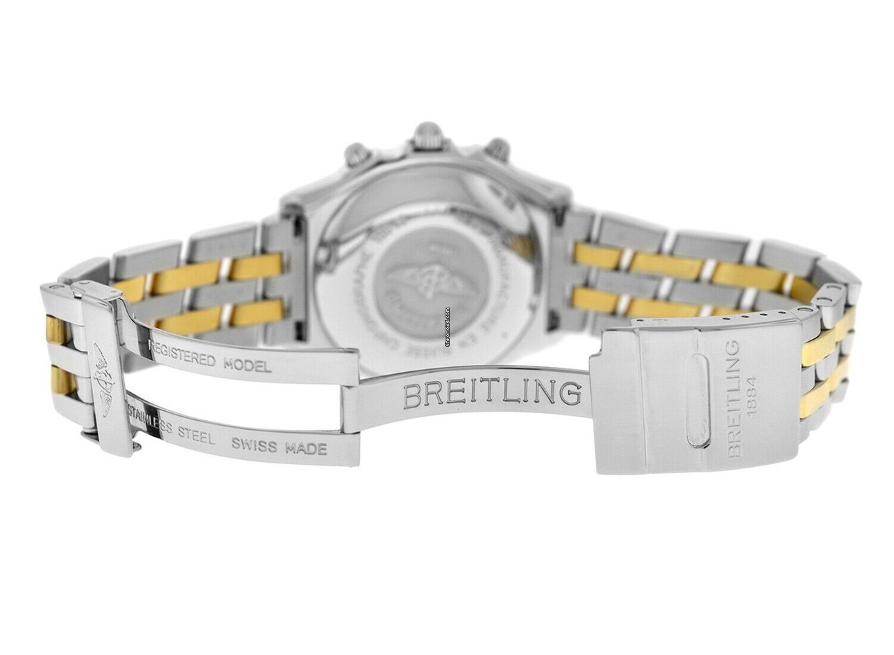Breitling Mens watch Unisex Automatic Gold Steel D13050.1 6