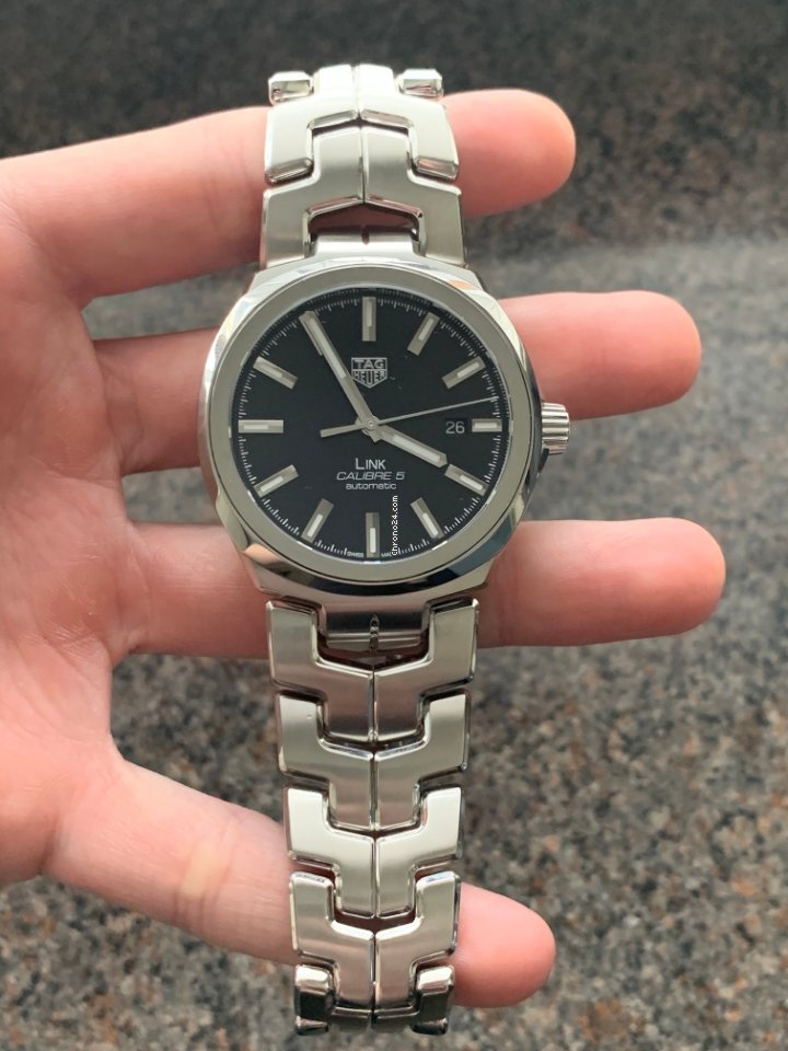 TAG Heuer Link Calibre 5 Mens watch Unisex Automatic Steel WBC2110.BA0603 6