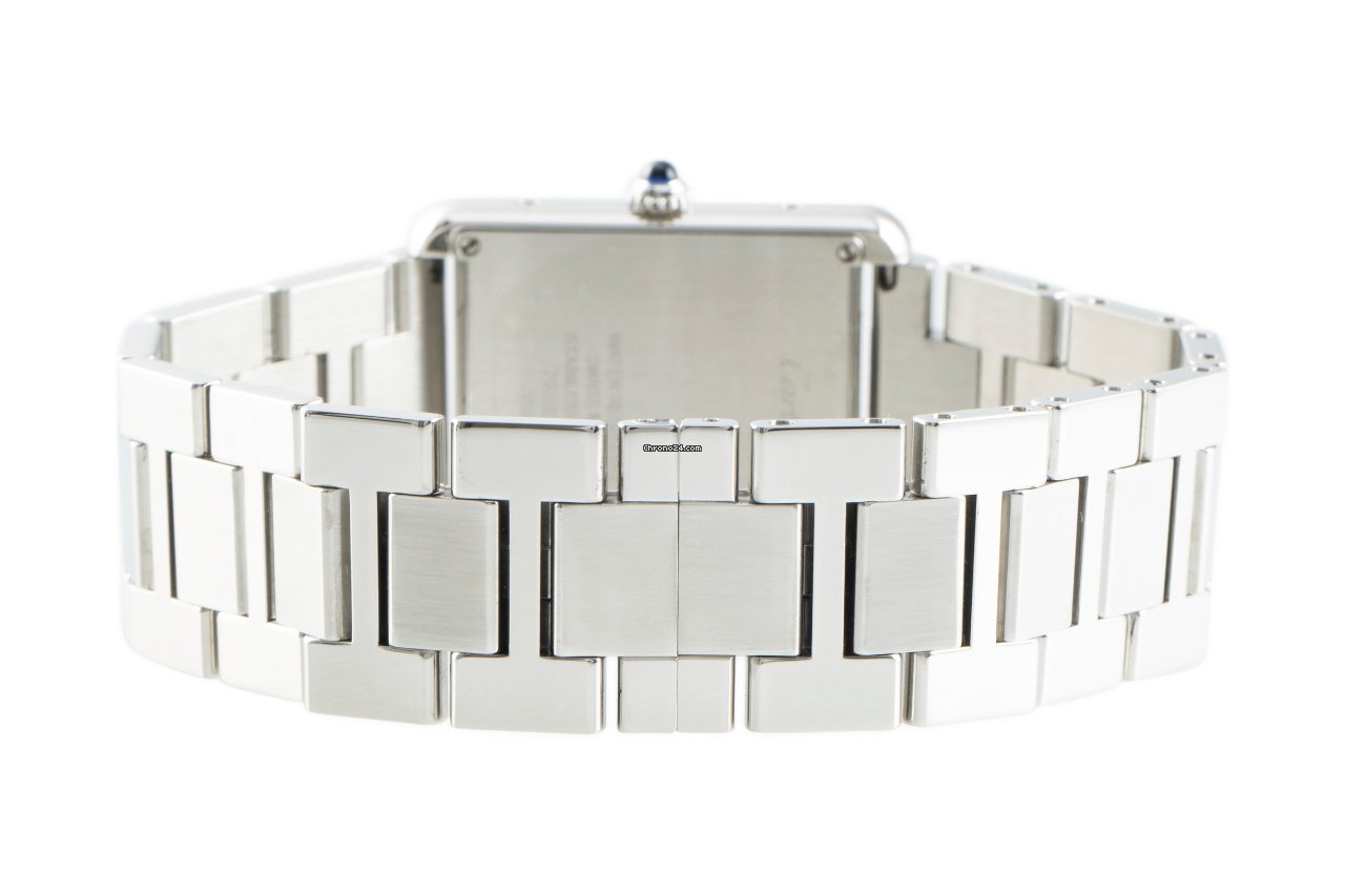Cartier Tank Solo Mens watch Unisex Quartz Steel 3169 6