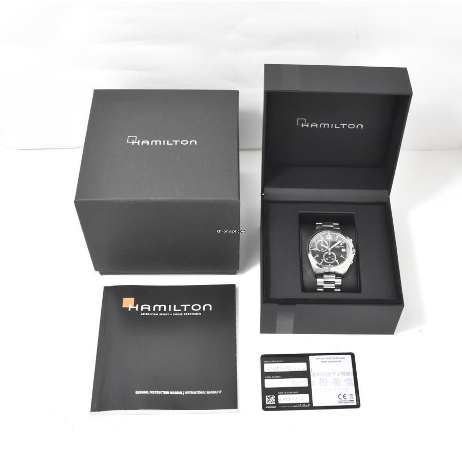 Hamilton Khaki Pilot Pioneer Mens watch Unisex Quartz Steel H765120 6