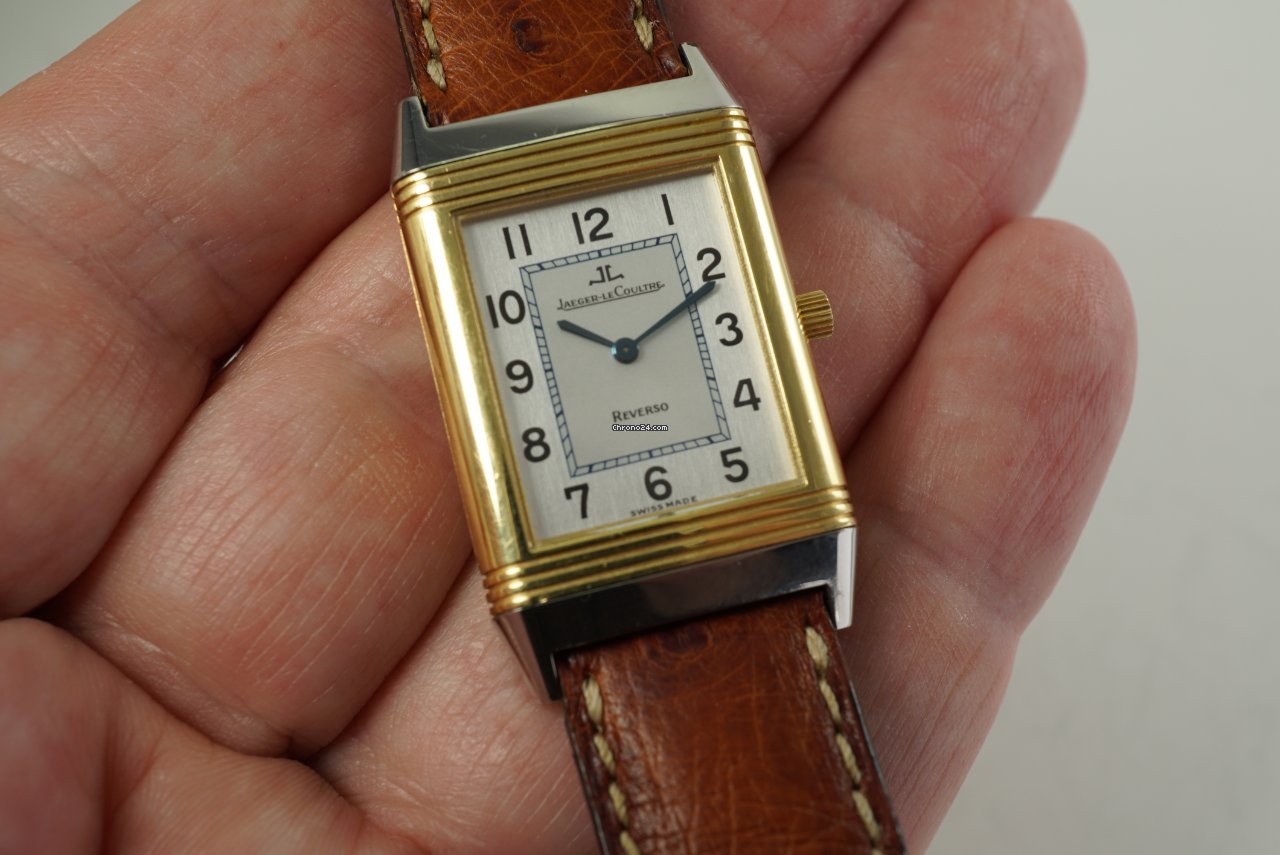 Jaeger-LeCoultre Reverso Classique Mens watch Unisex Quartz Gold Steel 250.5.08 6