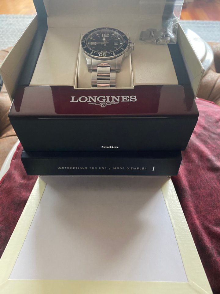 Longines HydroConquest Mens watch Unisex Quartz Steel L3.640.4.56.6 6