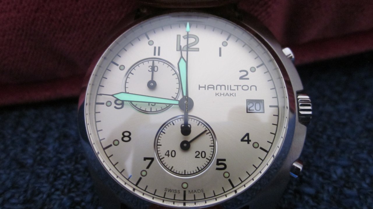 Hamilton Khaki Pilot Pioneer Mens watch Unisex Quartz Steel H76512155 6