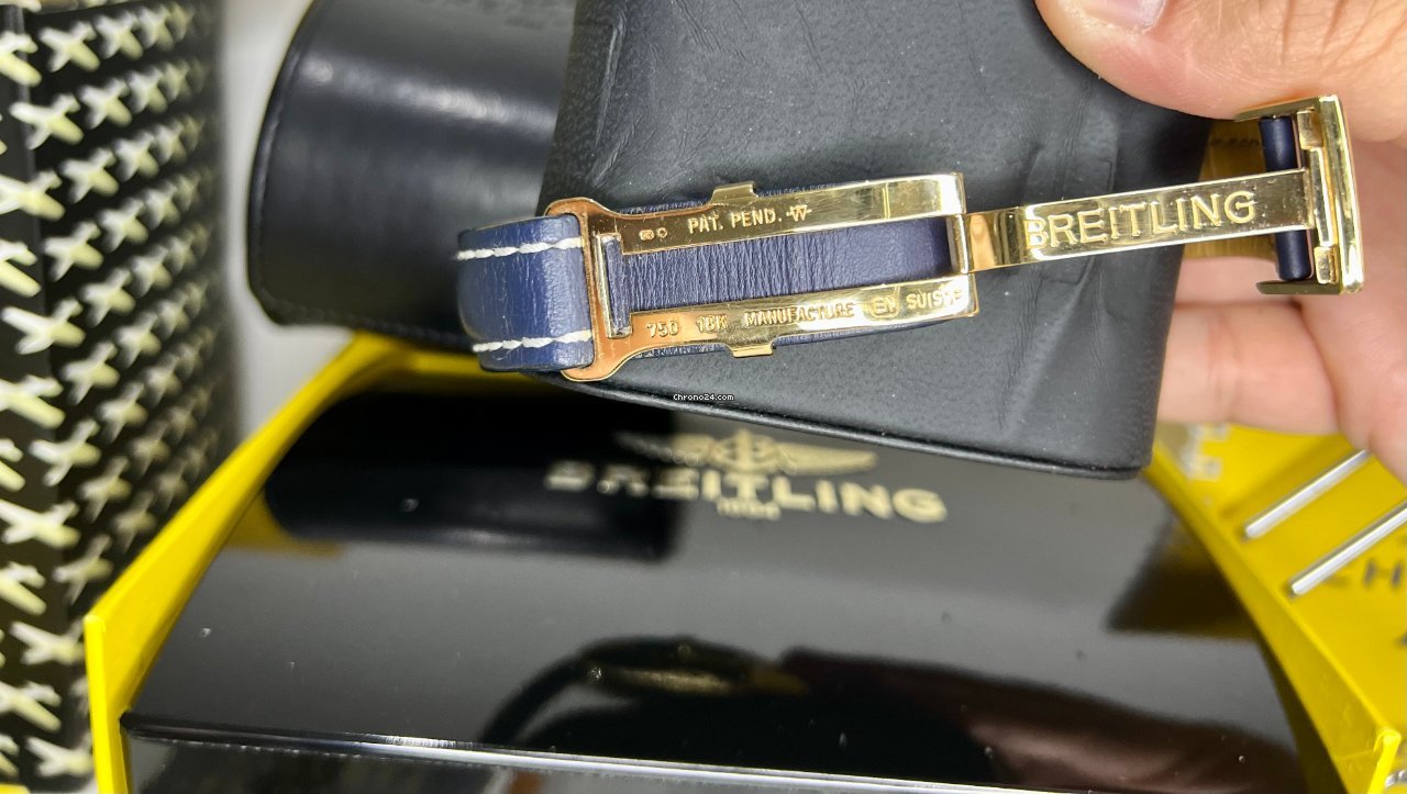 Breitling Crosswind Racing Mens watch Unisex Automatic Yellow gold K13355 6