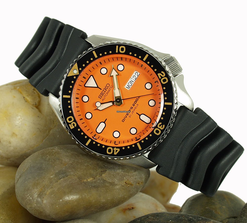 Seiko Mens watch Unisex Automatic Steel SKX011J1 6