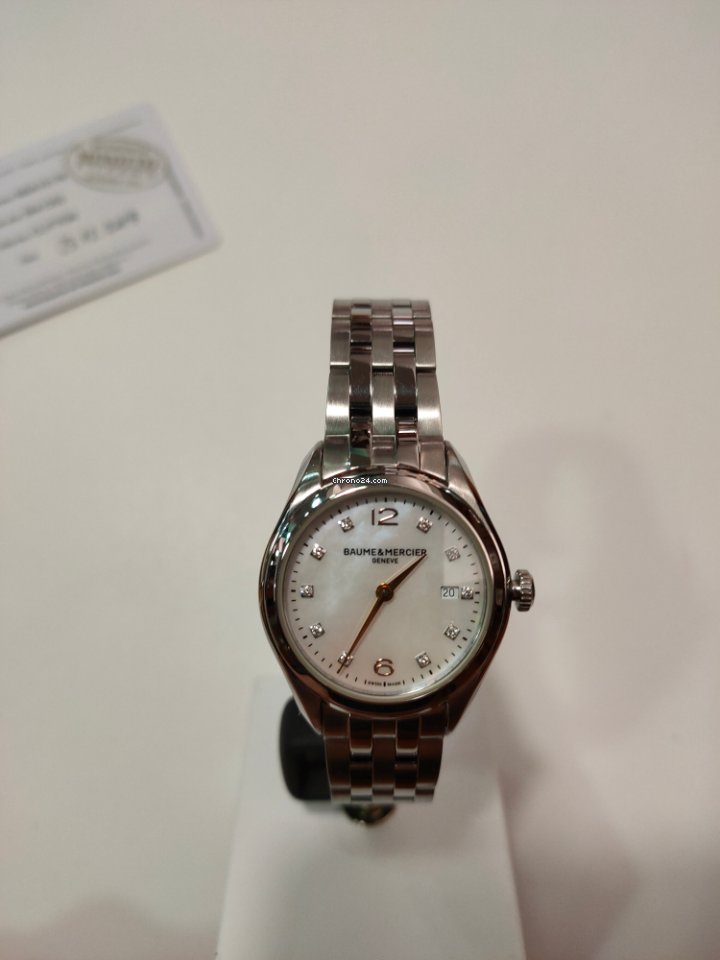 Baume & Mercier Clifton Womens watch Quartz Steel M0A10176 6
