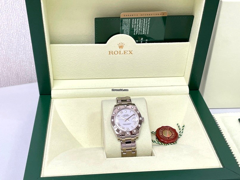 Rolex Lady-Datejust Pearlmaster Womens watch White gold Automatic 81319 6