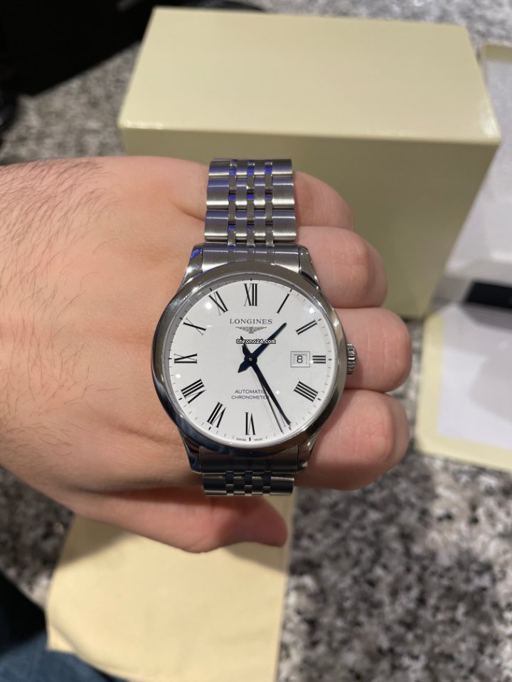 Longines Record Mens watch Unisex Automatic Steel L2.821.4.11.6 6