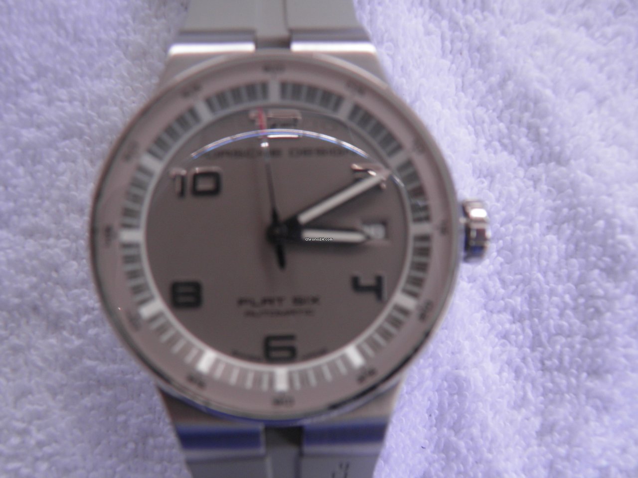 Porsche Design Flat Six Mens watch Unisex Automatic Steel P6351 6