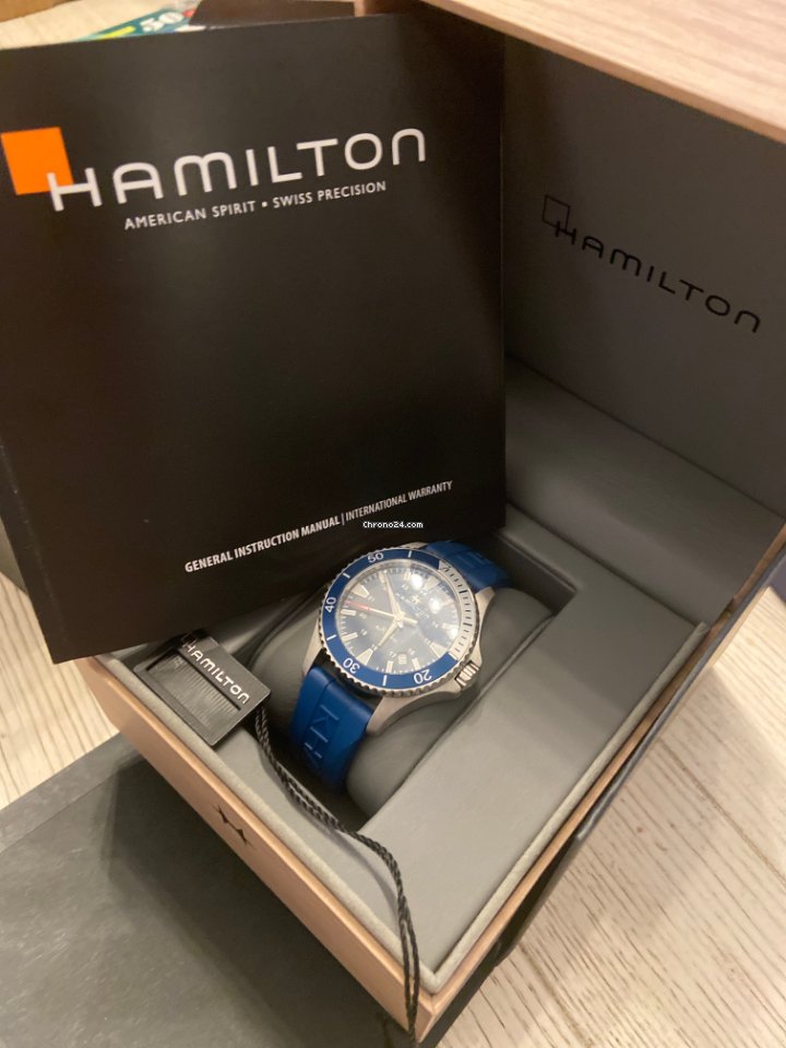 Hamilton Khaki Navy Scuba Mens watch Unisex Automatic Steel H82345341 6