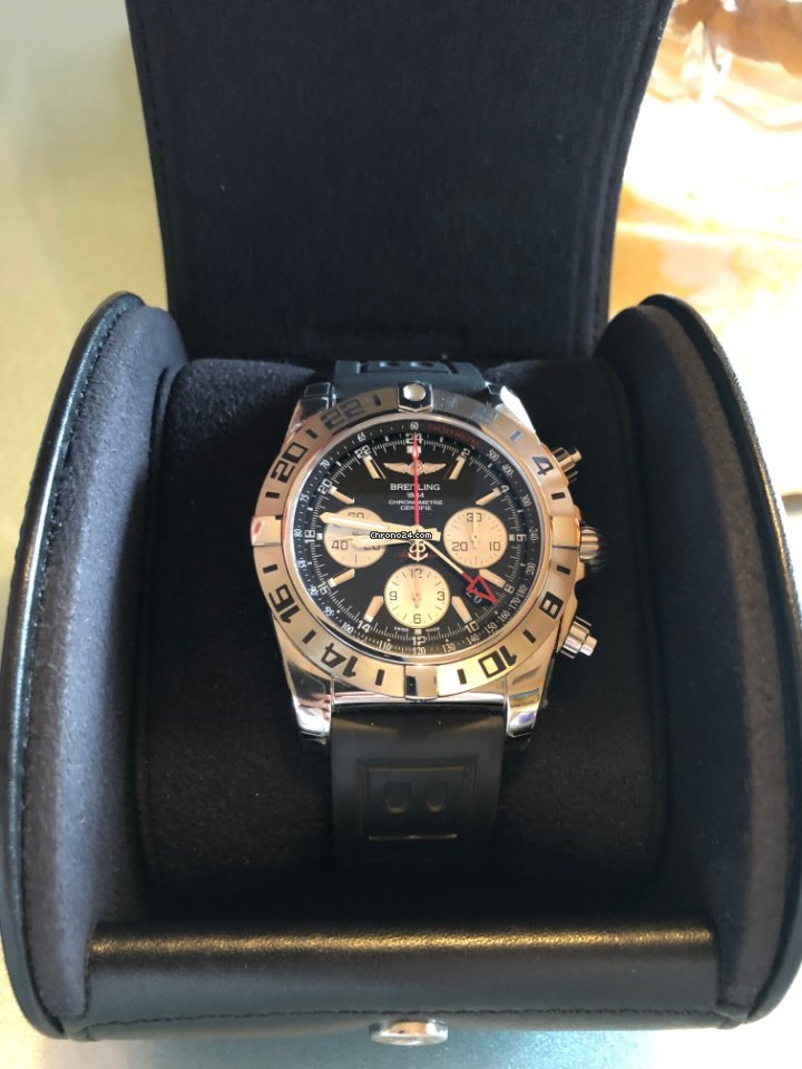 Breitling Chronomat 44 GMT Mens watch Unisex Automatic AB0420B9.BB56 6