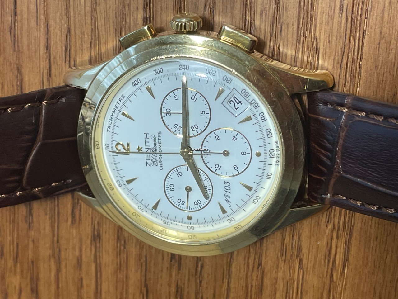 Zenith El Primero Mens watch Unisex Automatic Yellow gold 30.1250.400 6