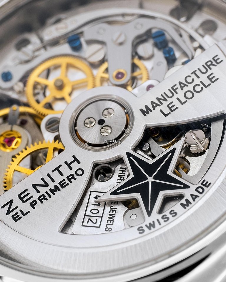 Zenith El Primero 410 Mens watch Unisex Automatic Steel 03.2097.410 51.C700 6