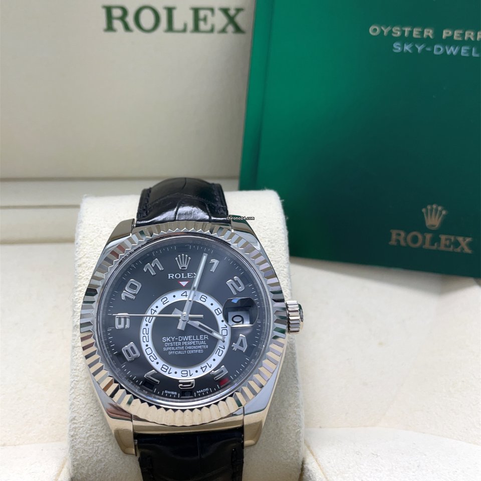 Rolex Sky-Dweller Mens watch Unisex White gold Automatic 326139 6