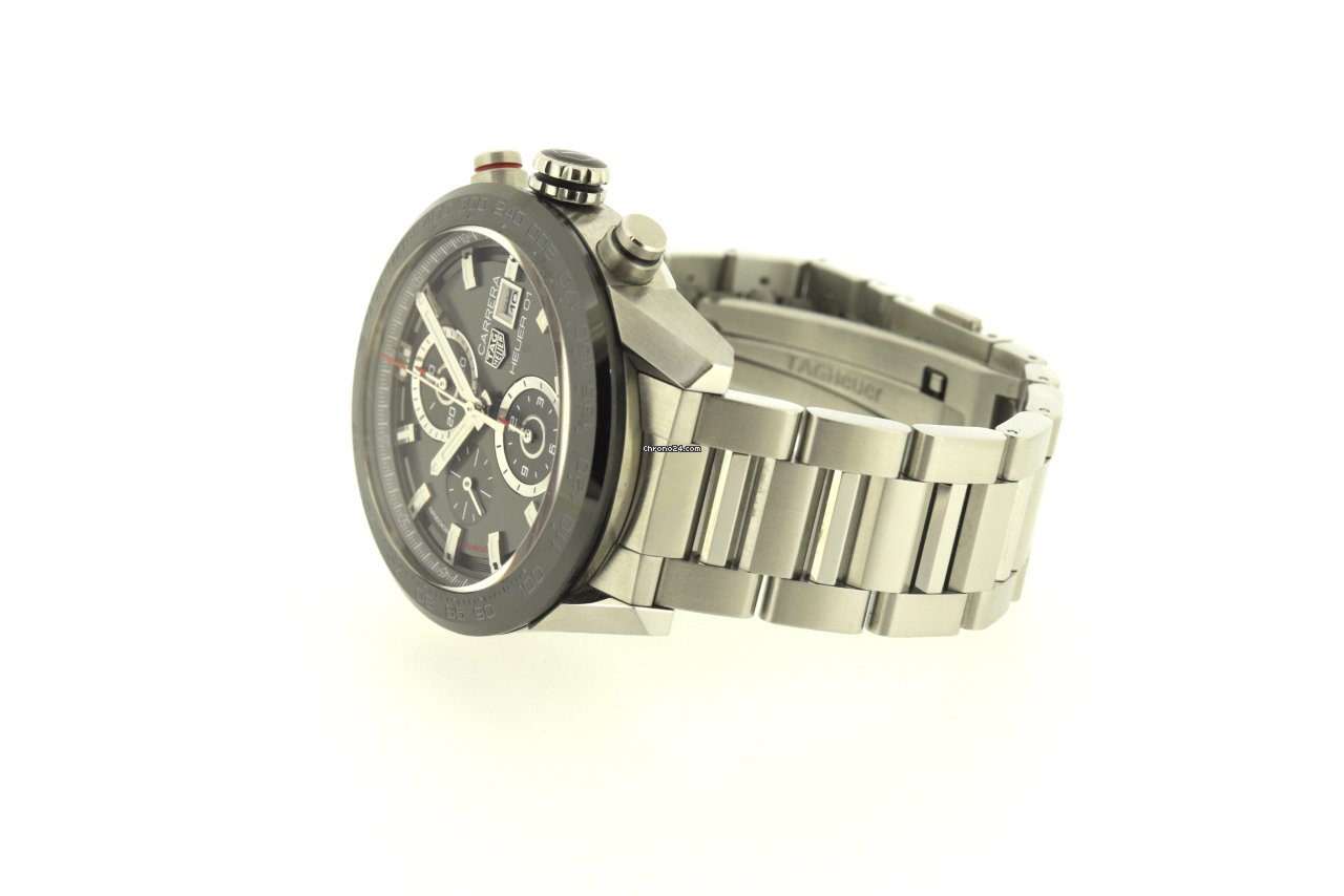 TAG Heuer Carrera Calibre HEUER 01 Mens watch Unisex Automatic Steel CAR201W 6