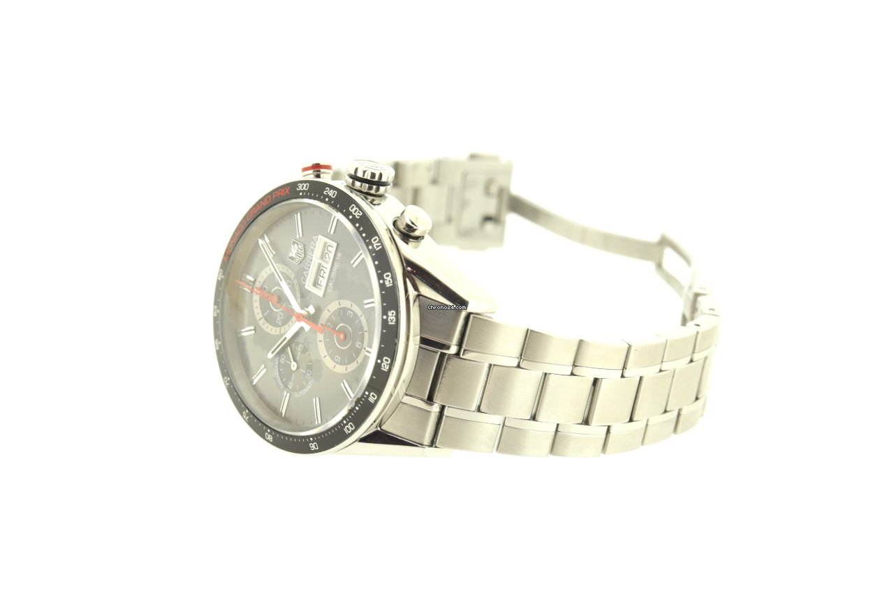 TAG Heuer Carrera Calibre 16 Mens watch Unisex Automatic Steel CV2A1F 6