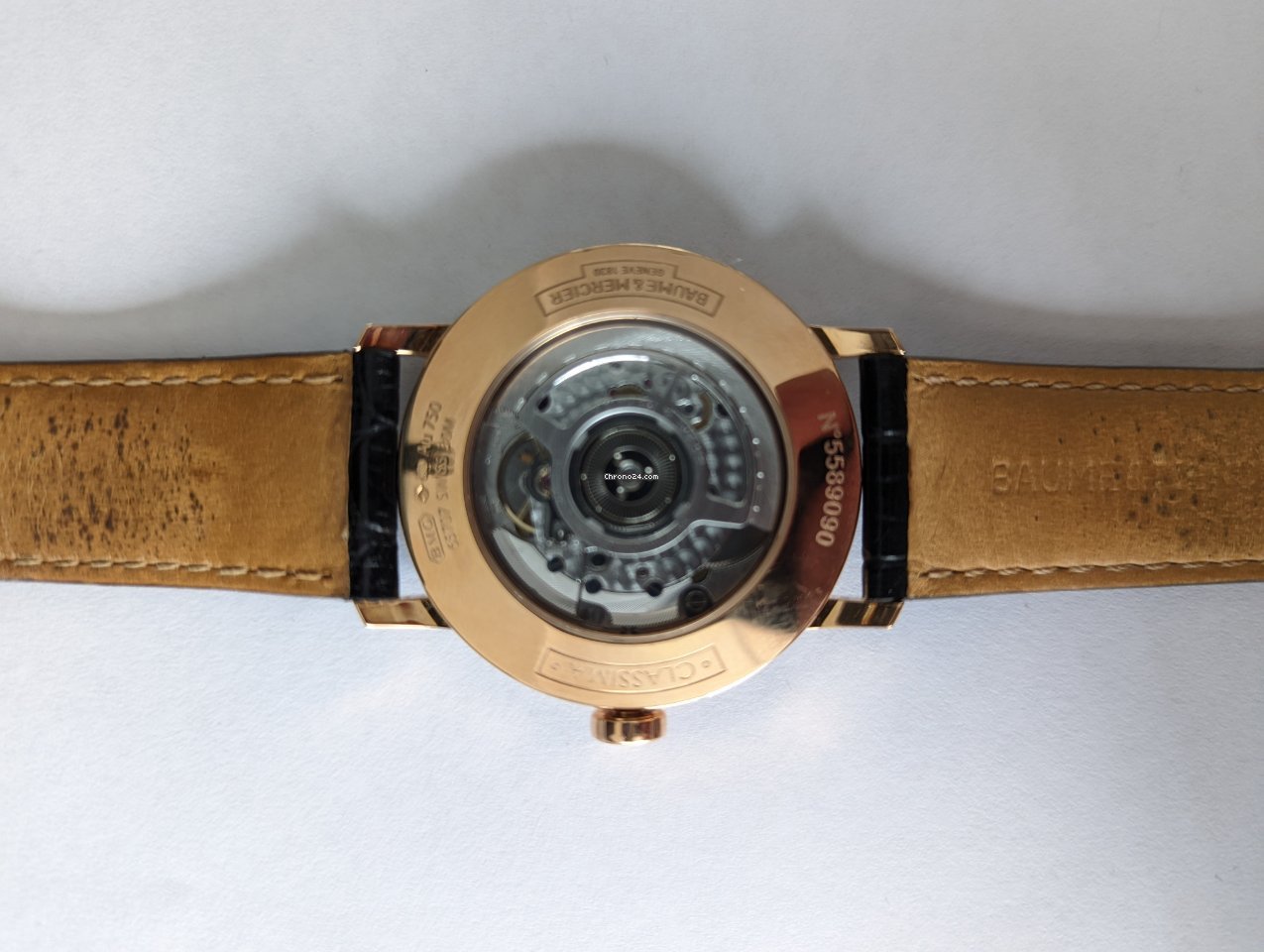 Baume & Mercier Classima Mens watch Unisex Rose gold MOA10037 6