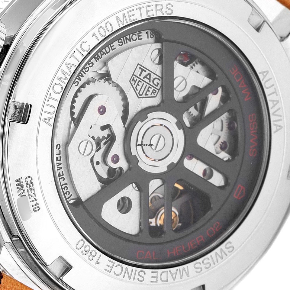 TAG Heuer Autavia Mens watch Unisex Automatic Steel CBE2110.FC8226 6