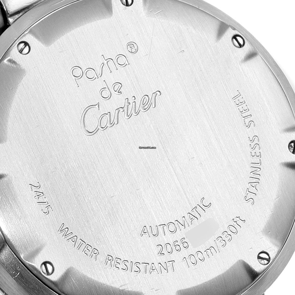Cartier Pasha C Mens watch Unisex Automatic Steel W31055M7 6