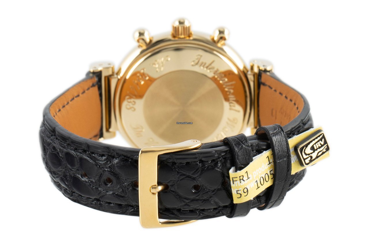 IWC Da Vinci Perpetual Calendar Mens watch Unisex Automatic Yellow gold 3750 6