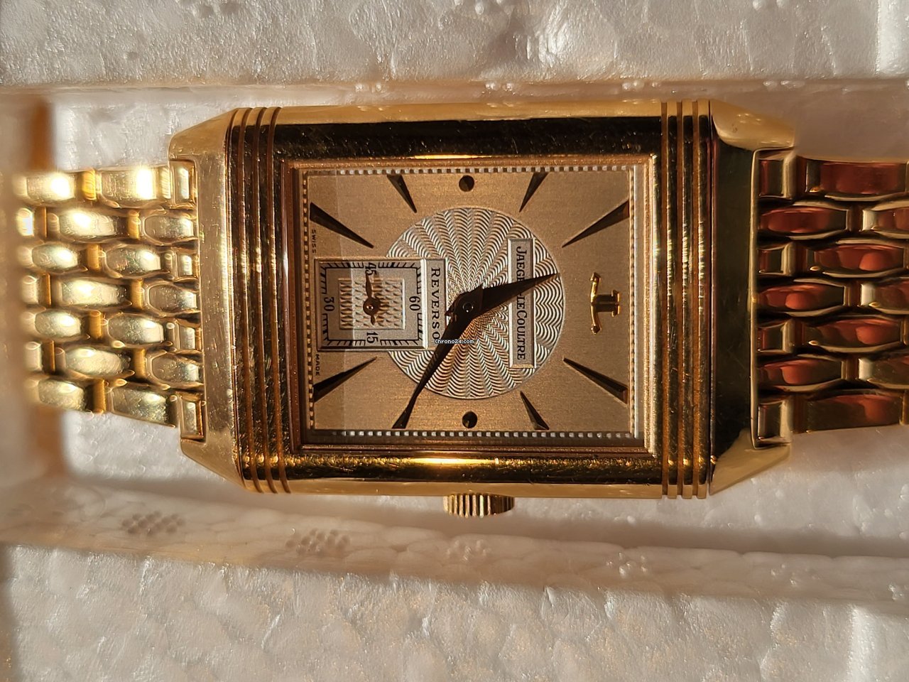 Jaeger-LeCoultre Reverso Mens watch Unisex Manual winding Red gold 270.2.62 6