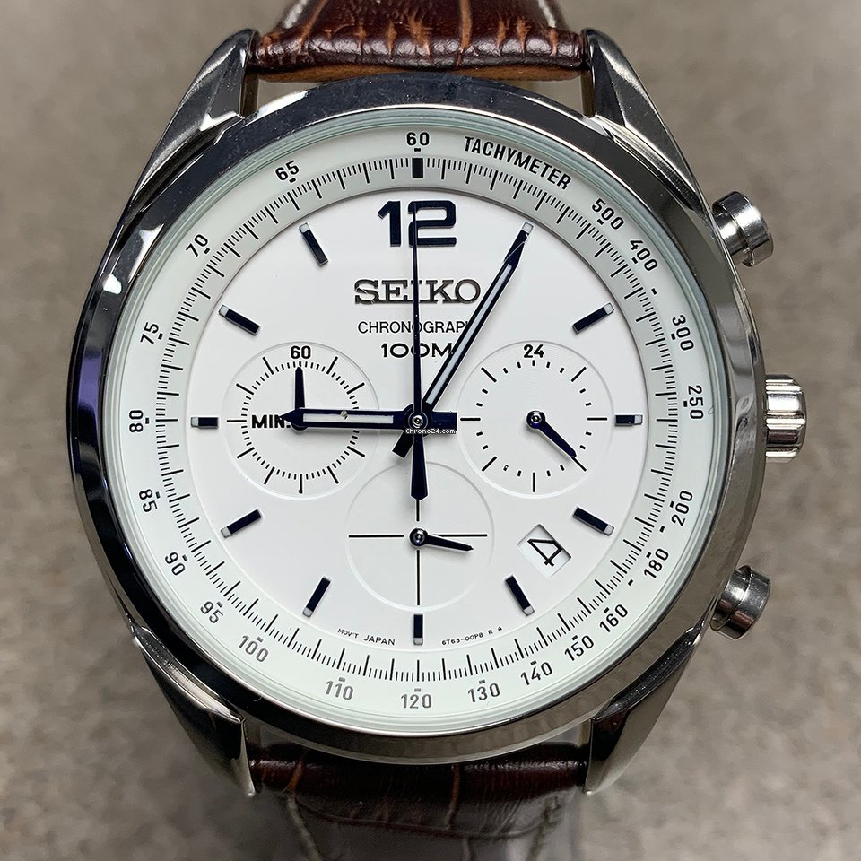 Seiko Mens watch Unisex Quartz Steel SSB095P1 6