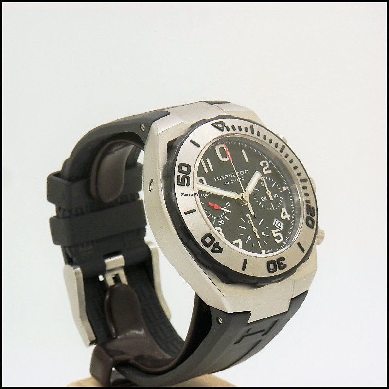 Hamilton Khaki Navy Sub Mens watch Unisex Automatic Steel H78716333 6