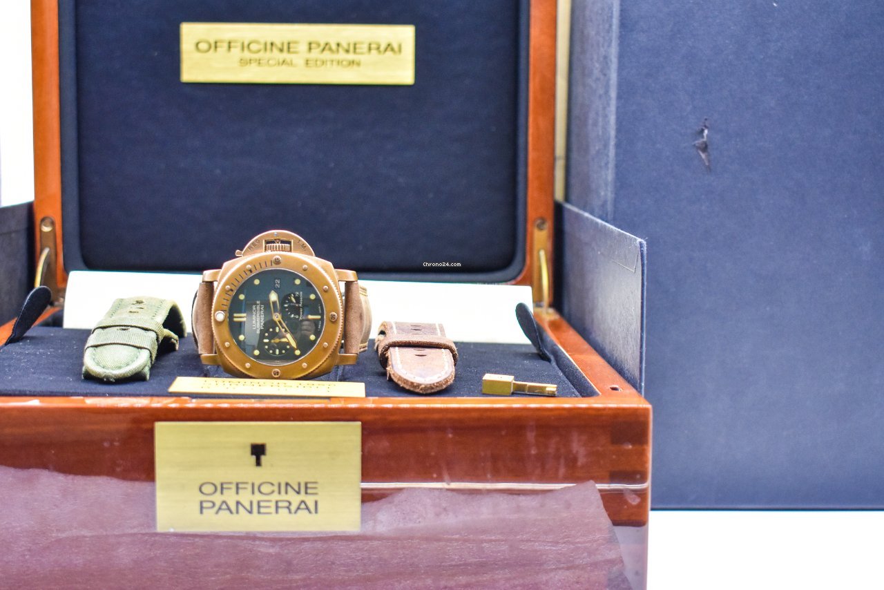 Panerai Special Editions Mens watch Unisex Automatic Bronze PAM 00507 6