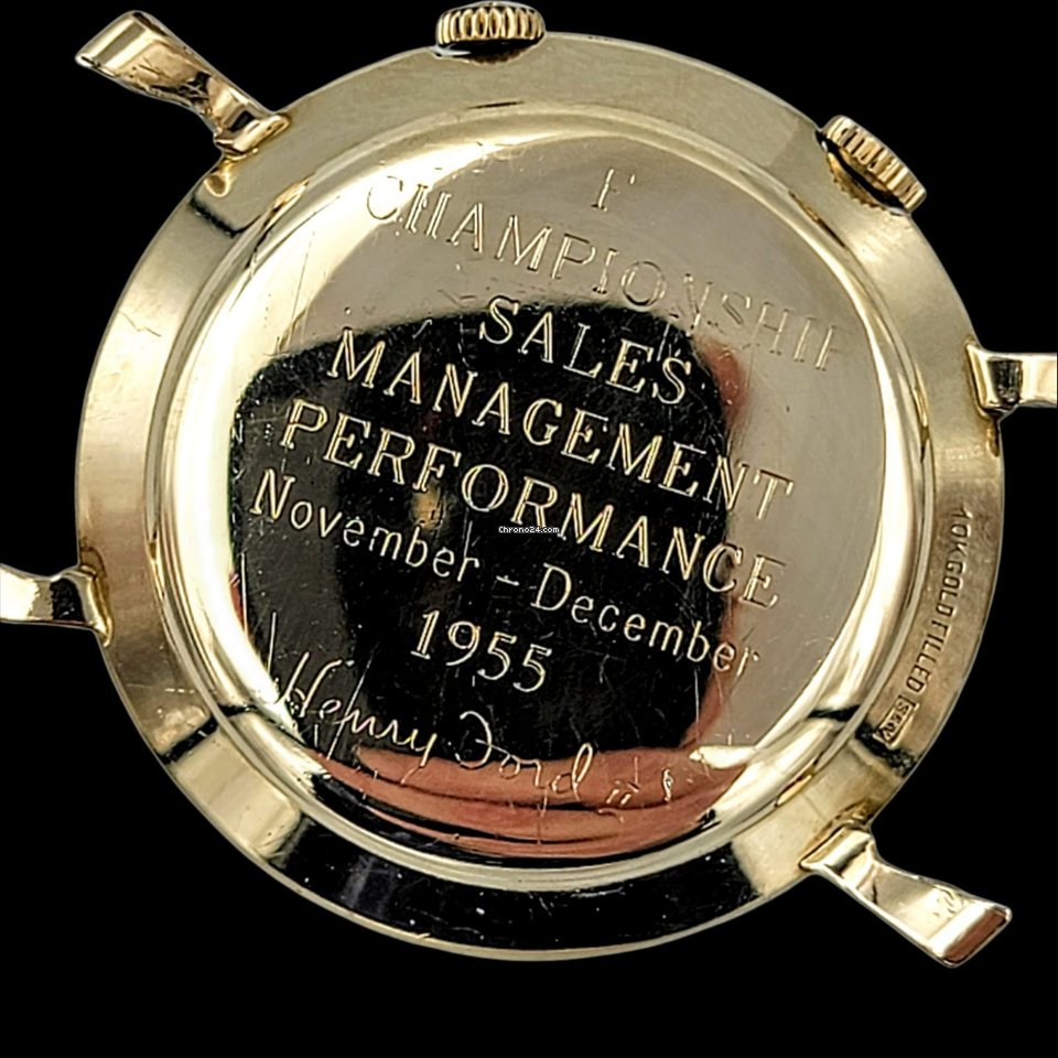 Jaeger-LeCoultre Mens watch Unisex Manual winding Gold Steel Jaeger-LeCoultre Memovox Ref. 3015 6