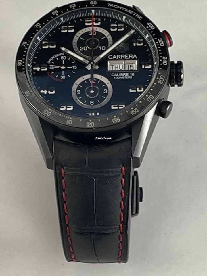 TAG Heuer Carrera Calibre 16 Mens watch Unisex Automatic Titanium CV2A81.FC6237 6