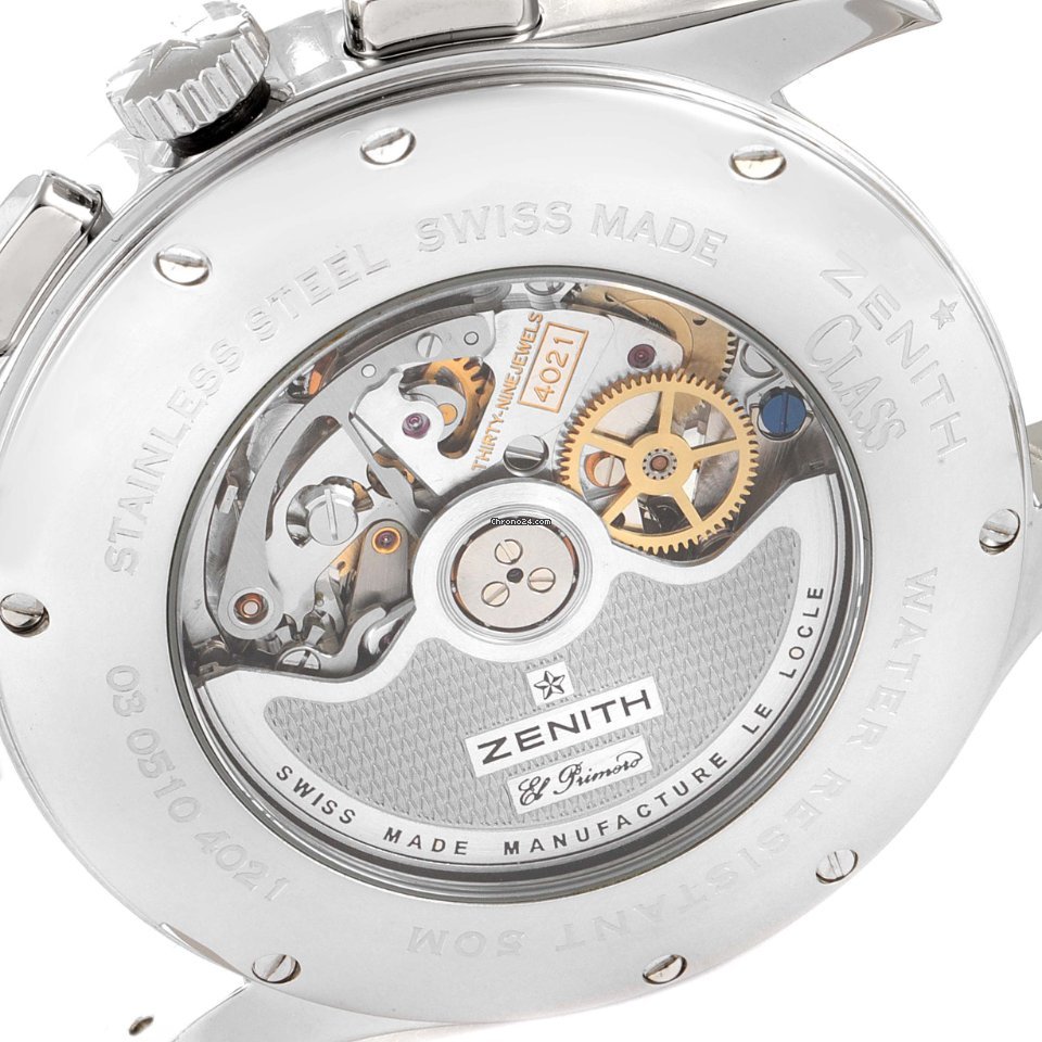 Zenith El Primero Mens watch Unisex Automatic Steel 03.0510.4021 01.C492 6