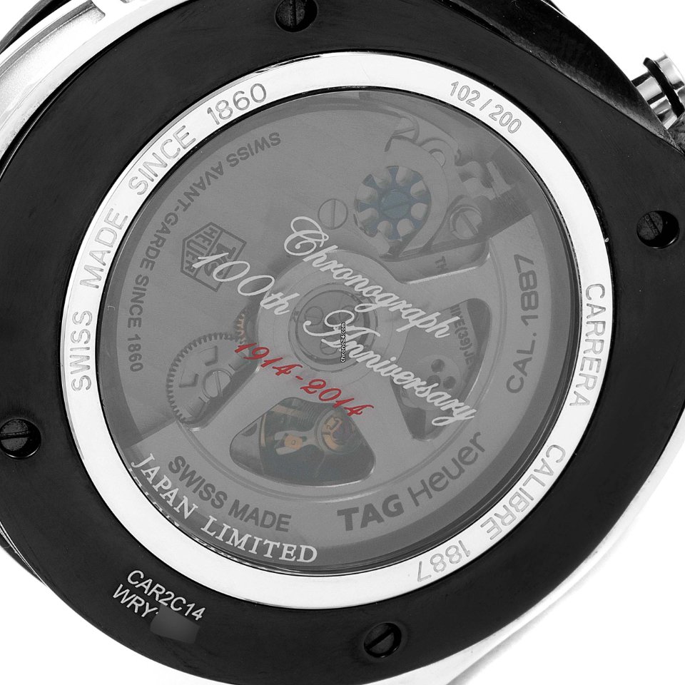 TAG Heuer Carrera Calibre 1887 Mens watch Unisex Automatic Steel CAR2C14 6