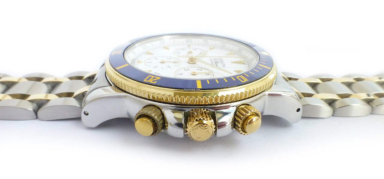Zenith El Primero Mens watch Unisex Automatic Gold Steel 15 53-0470-400 6