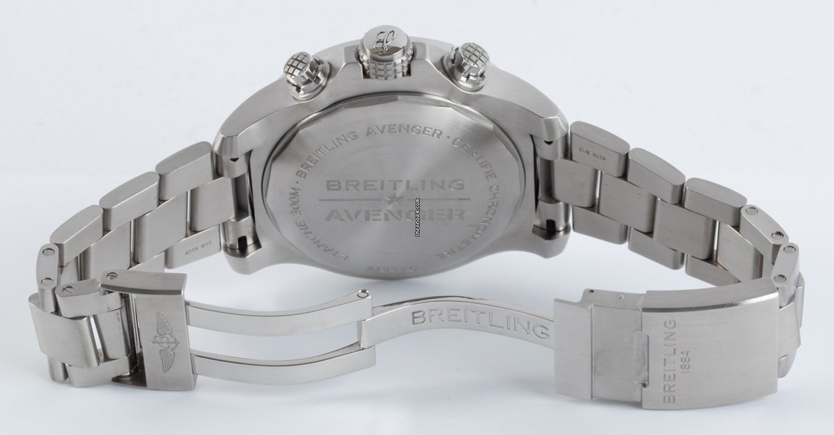 Breitling Super Avenger Mens watch Unisex Automatic Steel A13375101B1A1 6