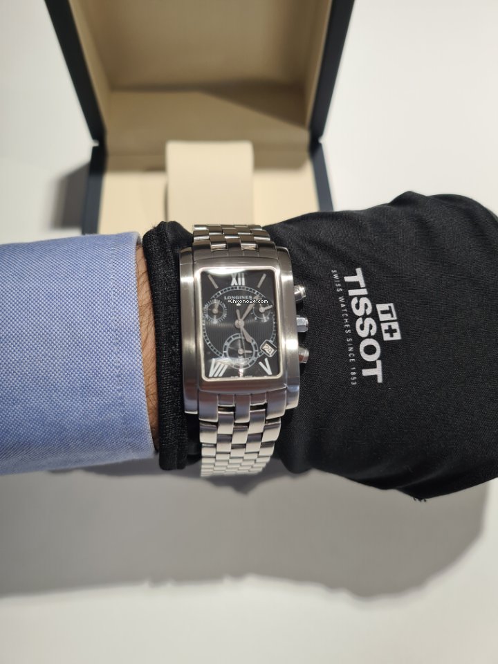 Longines DolceVita Mens watch Unisex Quartz Steel L5.656.4 6