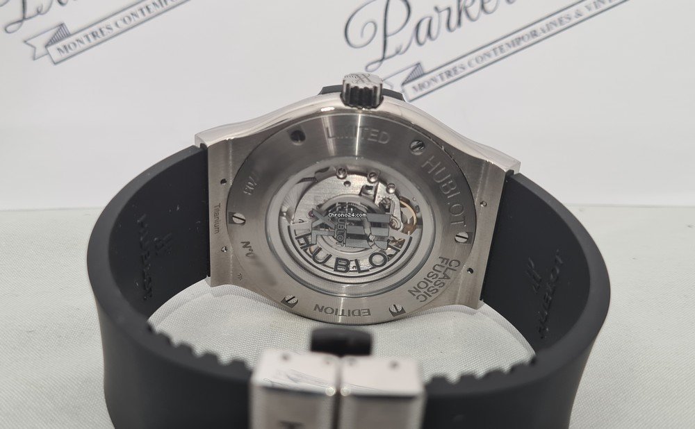 Hublot Classic Fusion 45, 42, 38, 33 mm Mens watch Unisex Automatic Titanium 511.NX.1270.RX.MDM40 6