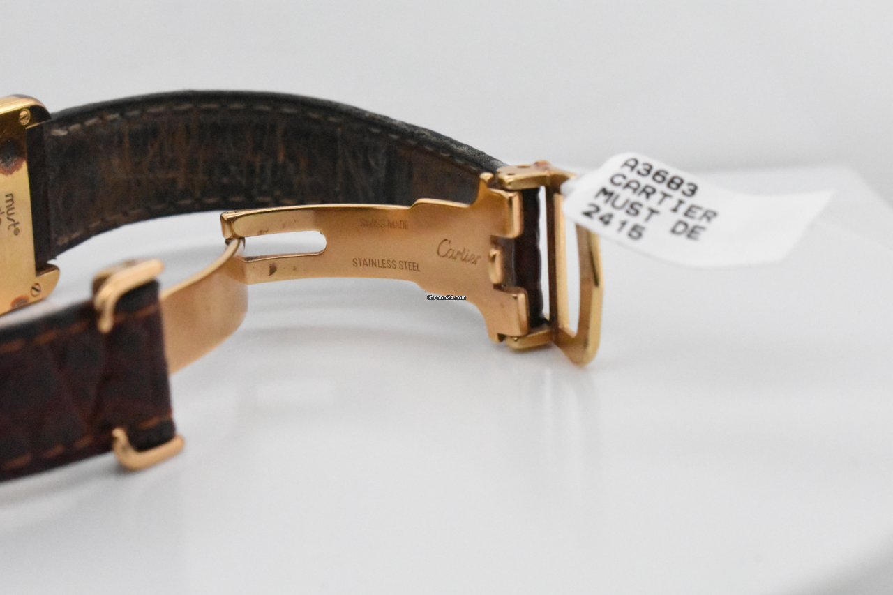 Cartier Tank Womens watch Quartz Silver 2415 6