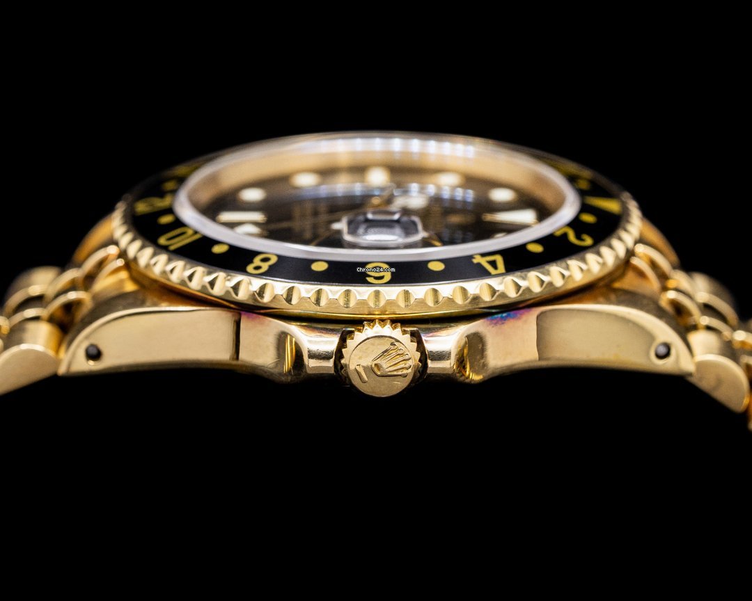 Rolex GMT-Master Mens watch Unisex Yellow gold Automatic 16758 6