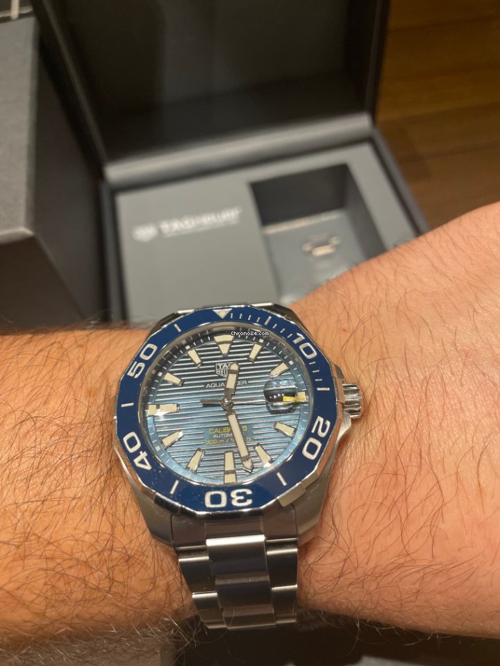 TAG Heuer Aquaracer 300M Mens watch Unisex Automatic Steel WAY201B.FT6150 6