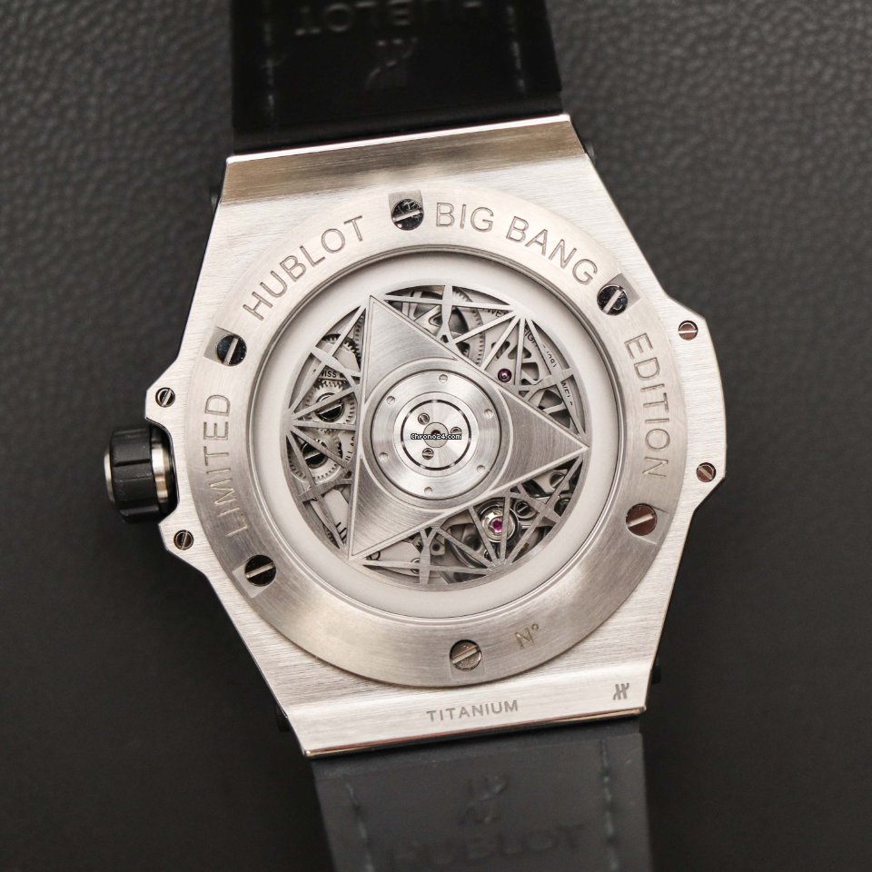Hublot Big Bang Sang Bleu Mens watch Unisex Automatic Titanium 415.NX.7179.VR.MXM18 6