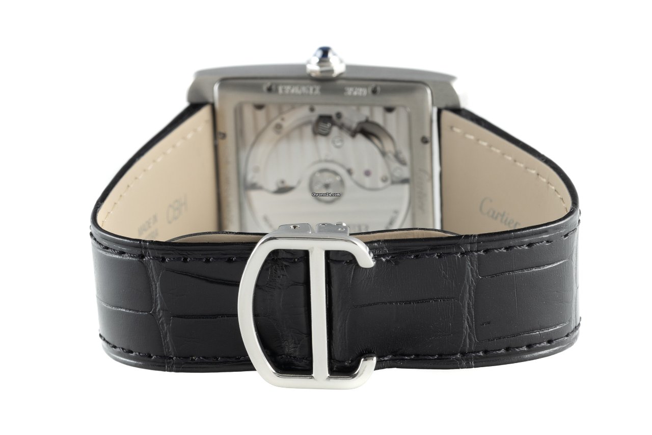 Cartier Tank MC Mens watch Unisex Automatic Steel W5330004  3589 6