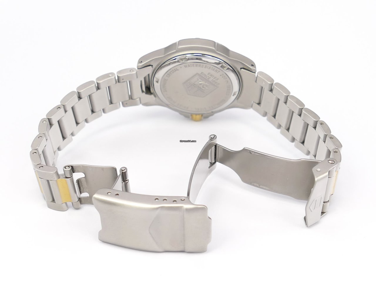 TAG Heuer Mens watch Unisex Quartz Gold Steel WF1220-K0 6