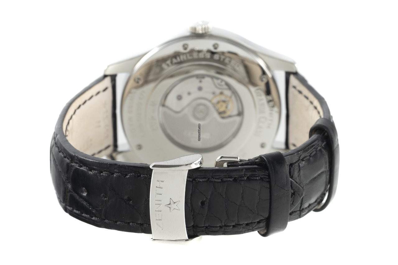 Zenith Elite Dual Time Mens watch Unisex Automatic Steel 030520683 6