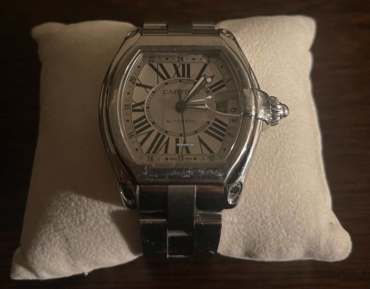 Cartier Roadster Mens watch Unisex Automatic Steel W62032X6 6