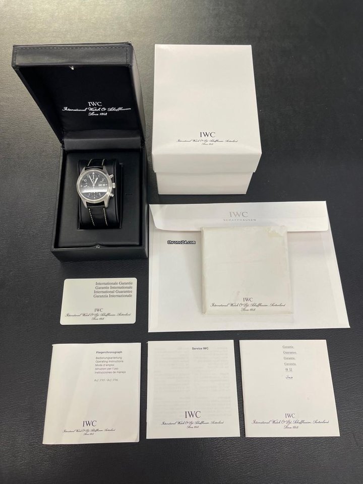 IWC Pilot Chronograph Automatic Steel 3706-001 6