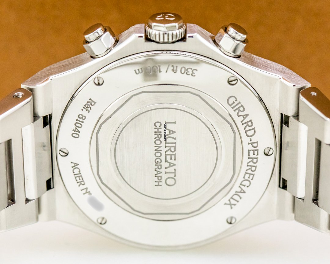 Girard Perregaux Laureato Mens watch Unisex Automatic Steel 81040-11-431-11A 6