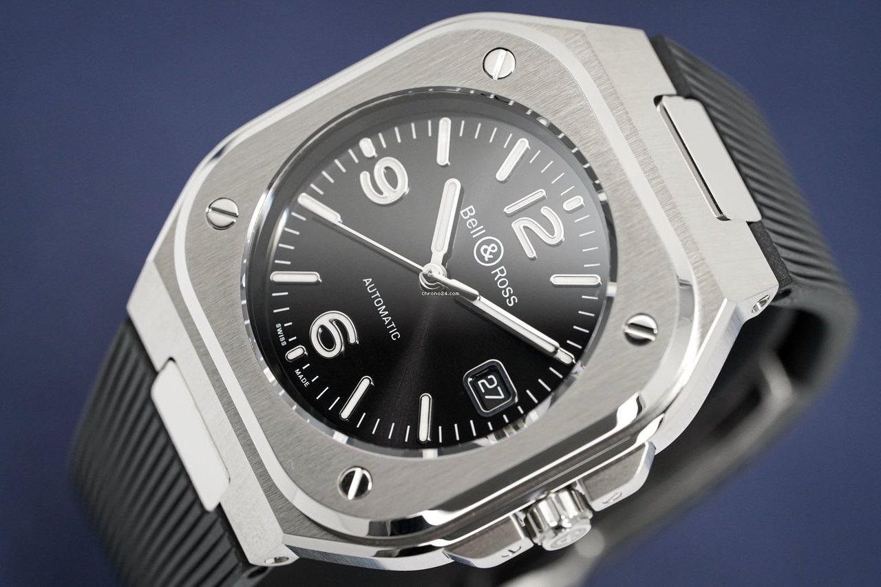 Bell & Ross BR 05 Automatic Steel BR05A.BL.ST.SRB 6