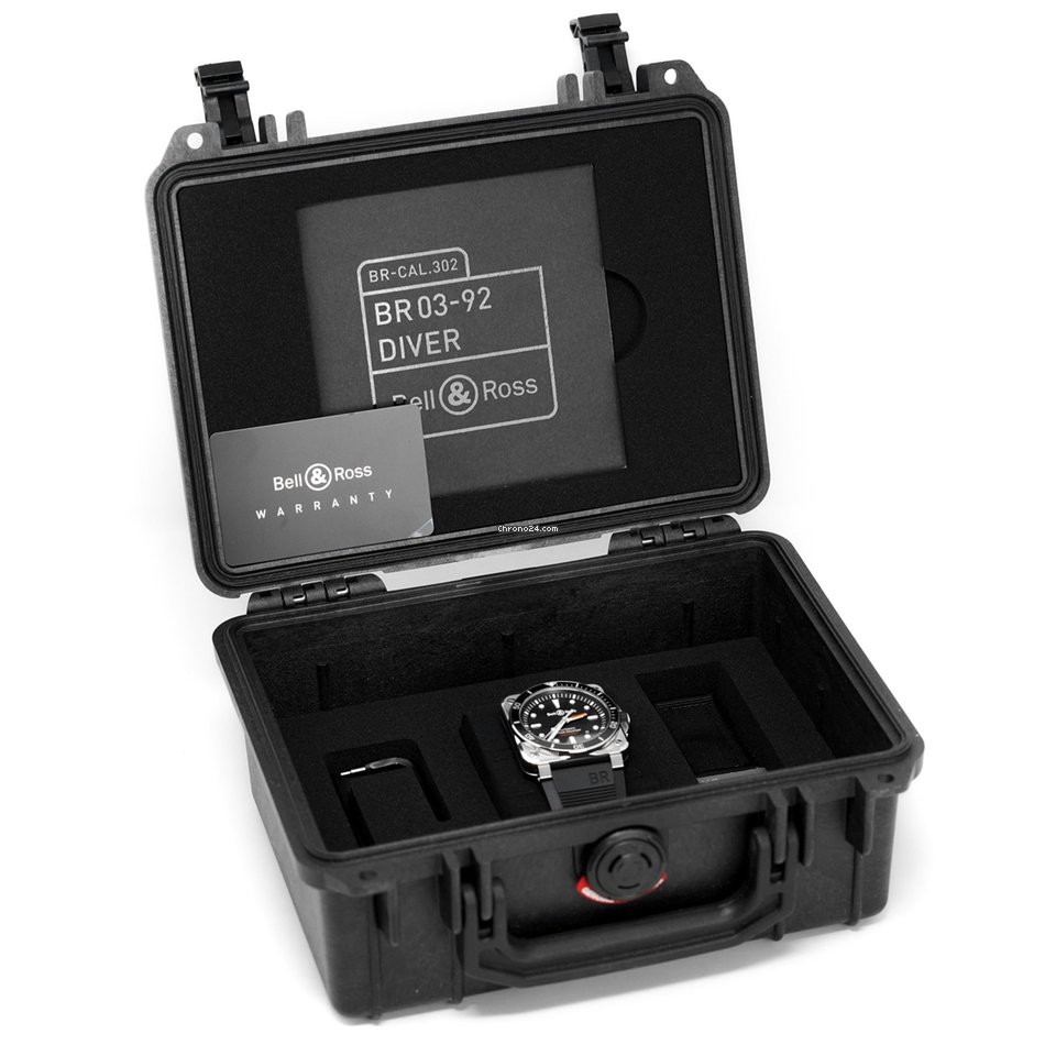 Bell & Ross BR 03-92 Steel Automatic Steel BR0392.D.BL.ST.SRB 6