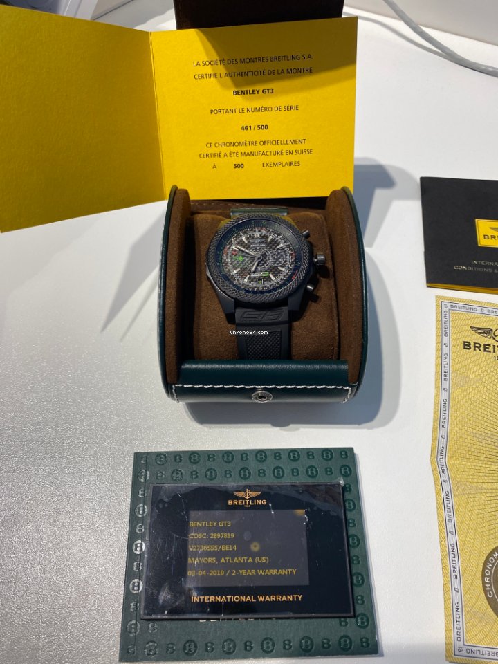 Breitling Bentley Supersports Mens watch Unisex Automatic Titanium V273655S BE14 6