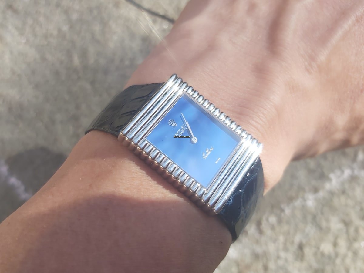 Rolex Cellini Mens watch Unisex White gold Manual winding 4012 6